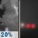 Tonight: A slight chance of showers and thunderstorms before 7pm, then patchy fog. Mostly cloudy, with a low around 57. North wind 3 to 8 mph. Chance of precipitation is 20%. New rainfall amounts less than a tenth of an inch possible. Tonight: Slight Chance Showers And Thunderstorms then Patchy Fog
